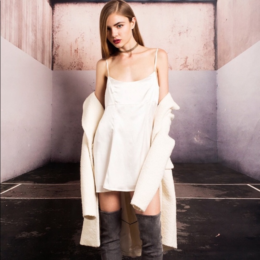 NWT Stone Cold Fox Mariposa cream Dress
